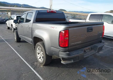 2021 Chevrolet Colorado 4Wd Short Box Lt from USA, damaged, VIN 1GCGTCEN9M1145565